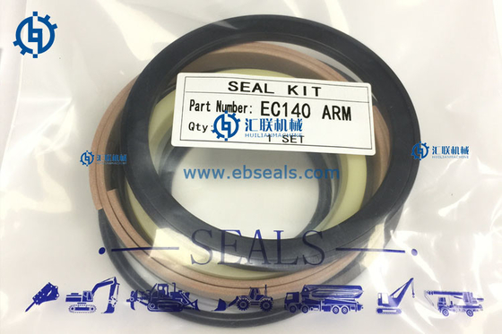 Material no tóxico de la PU de Seal Kit EC140B EC210BLC NBR del excavador de EC EC140