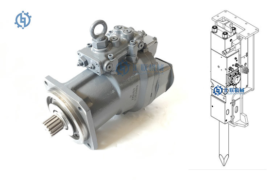 Excavador eléctrico Pump Parts de la inyección de carburante zX330-3 zX330-5 zX350-5 de la pompa hydráulica HPV145