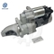 DH300 24V 11T 6.0KW piezas del motor arrancador excavador motor piezas de repuesto arrancadores