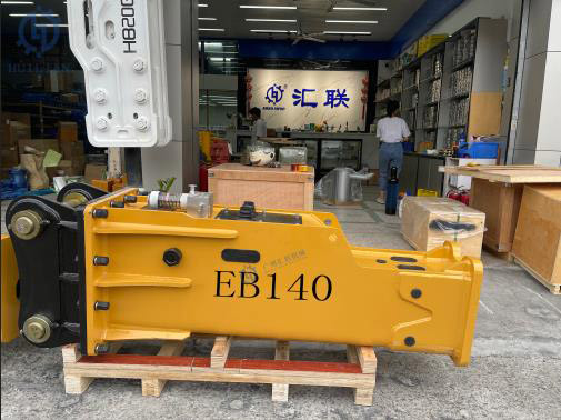 Martillo hidráulico del silencio EB140 para 18-26 Ton Excavator Attachment Breaker Suit SB81 con el cincel de la herramienta 140m m