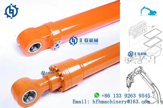 Excavador Hydraulic Cylinder, Zaxis largo de Hitachi de Ram Hydraulic Cylinder EX200 EX300