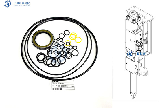 Sistema del sello del motor del viaje de Seal Kit 0979004 del excavador de Hitachi