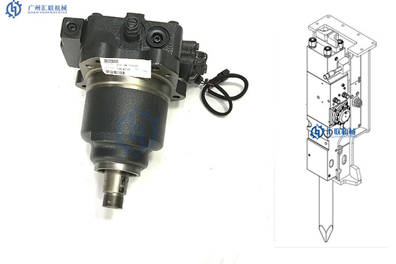 El motor de fan hidráulico del engranaje parte el excavador Accessories de la bomba de la fan 708-7W-11520