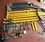 20 equipos de la tubería de la manguera de Kit Hydraulic Piping Installation Clamp del pedal de Ton Excavator Pipe Line Kits