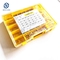 Equipo de reparación de Kit Yellow Box Durable Hydraulic del sello del CATEEE NBR O Ring Kit 4C8253