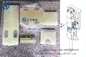 Guía del amortiguador del cojín de goma del triturador de los recambios del amortiguador de choque hidráulico