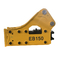 Martillo hidráulico EB150 para el tipo triturador montado top de 25-30 Ton Excavator Equipment Silence Open del lado